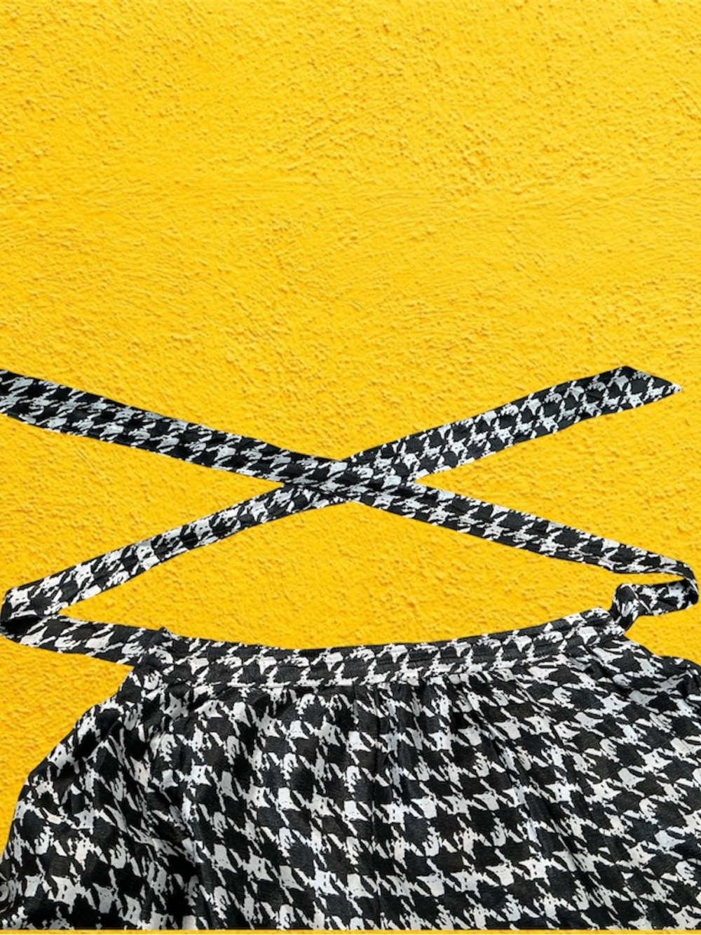 Truly 4 You High-Waist Houndstooth Women’s Midi Skirt Office Chic Skirt EUC- PXL - Picture 6 of 13